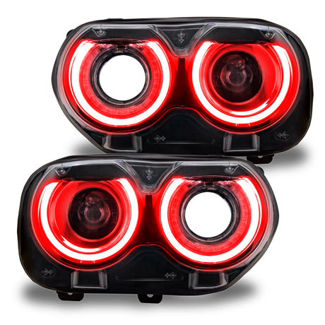 2015-2021 Challenger RGB+W Headlight DRL Upgrade Kit ColorSHIFT+W - View 9 | Dirty Garage