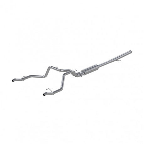 2019-2024 GM 1500 2.5" Catback Dual Rear Exit T304 SS - View 2 | Dirty Garage