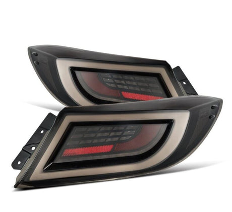 2022-2024 GR86 BRZ Luxx-Series LED Tail Lights Black Smoked | Dirty Garage