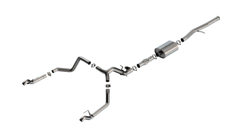 Borla 2024 Chevy Silverado 1500 6.2L V8 ATAK Catback Exhaust (Use Fact Fascia Tips) | Dirty Garage