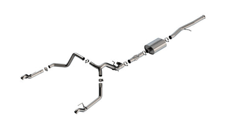 Borla 2024 Chevy Silverado 1500 6.2L V8 ATAK Catback Exhaust (Use Fact Fascia Tips) | Dirty Garage