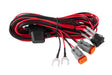 Universal Light Duty Dual Output 2-Pin Off-Road Light Bar Wiring Harness | Dirty Garage