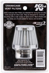 Universal 2in Base OD x .375in Flange ID x 1.75in H Rubber Base Crankcase Vent Filter - White - View 13 | Dirty Garage