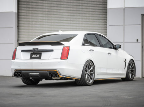 Borla 16-18 Cadillac CTS-V 6.2L V8 2.75in Diameter S Type Catback Exhaust w/ Valves Black Chrome Tip - View 3 | Dirty Garage