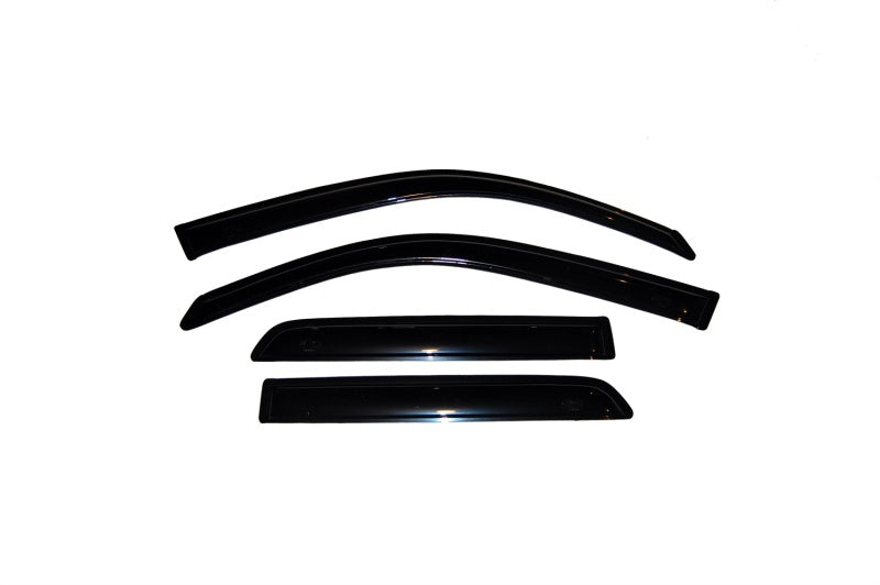 2003-2009 4Runner Ventvisor Outside Mount Window Deflectors Smoke 4-Piece - View 4 | Dirty Garage