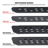Go Rhino RB30 Running Boards 87in. - Bedliner Coating (Boards ONLY/Req. Mounting Brackets) - View 4 | Dirty Garage