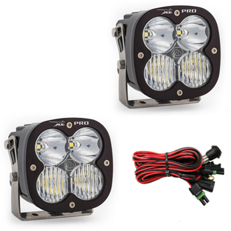 Universal XL Pro Series Driving Combo Pattern Pair LED Light Pods | Dirty Garage