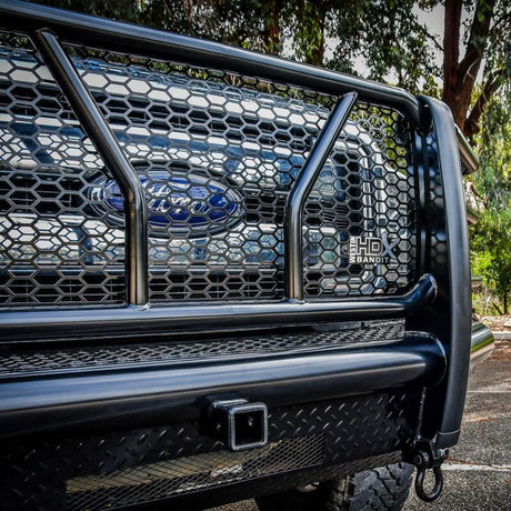 2011-2016 Super Duty HDX Bandit Black Front Bumper - View 6 | Dirty Garage