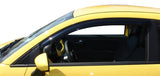 2011-2017 Fiat 500 Ventvisor Outside Mount Window Deflectors Smoke 2-Piece - View 3 | Dirty Garage