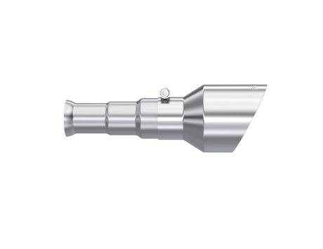 2019-2024 Ram 1500 Classic 5.7L 5" OD Dual Wall Angle Cut T304 SS CB Exhaust Tips Pair - View 2 | Dirty Garage