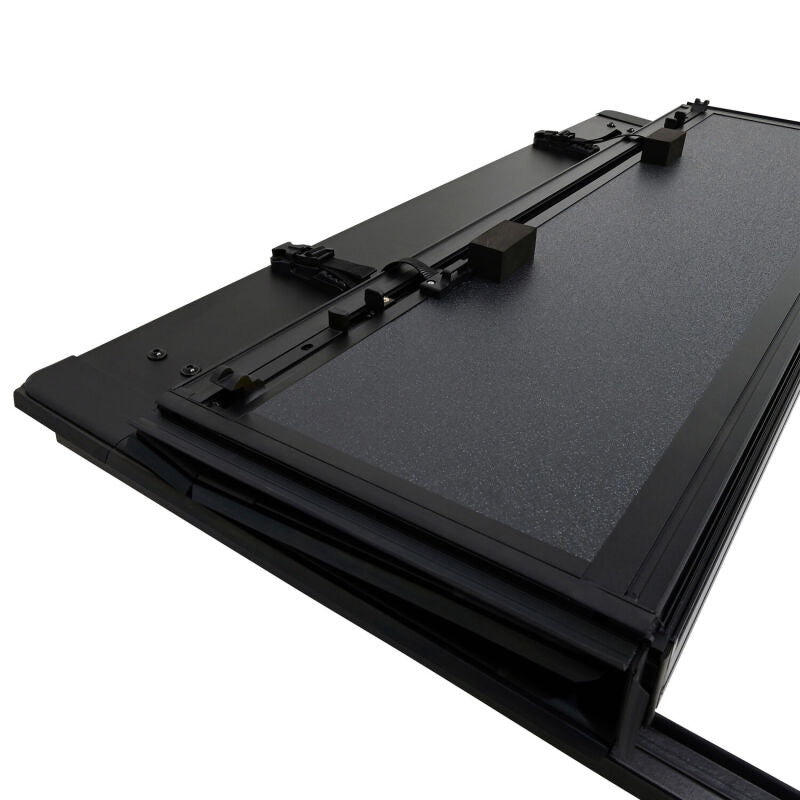 Westin 24-26 Toyota Tacoma 2WD/4WD 5ft. Bed Hard Tri-Fold Tonneau Cover - Black - View 17 | Dirty Garage