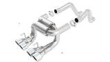 Borla 06-12 Chevrolet Corvette Z06/ZR1 6.2L/7.0L 8cyl Aggressive ATAK Exhaust (rear section only) - View 2 | Dirty Garage
