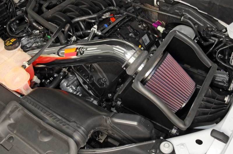 Universal 15 Ford F150 5.0L V8 F/I High Flow Performance Intake Kit - View 6 | Dirty Garage
