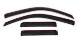 2002-2009 Trailblazer Front & Rear Window Deflectors Smoke 4-Piece - View 11 | Dirty Garage