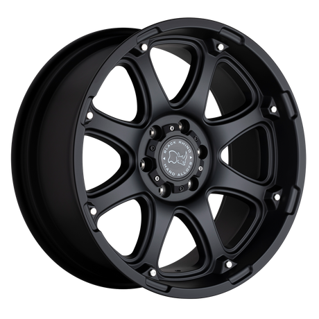 Black Rhino Glamis Matte Black Wheel | Dirty Garage