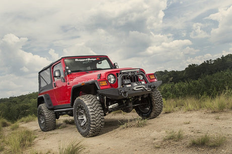 Rugged Ridge Hurricane Fender Flare Kit 97-06 Jeep Wrangler TJ - View 6 | Dirty Garage