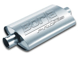 Borla Universal Pro-XS Oval 2.5in Inlet/Outlet Center/Center Notched Muffler - View 3 | Dirty Garage