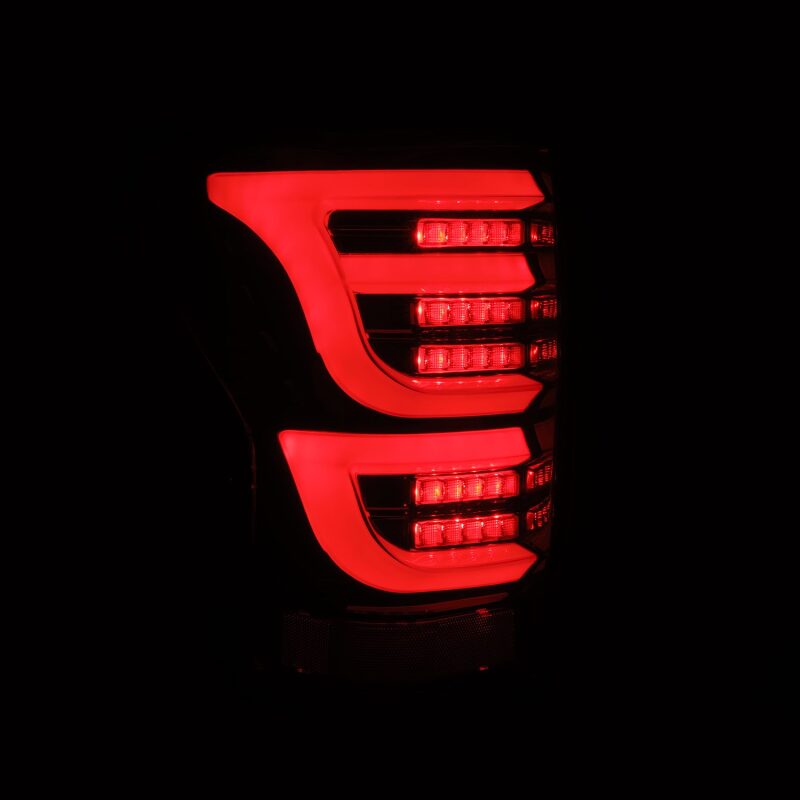 2007-2013 Tundra Luxx-Series LED Tail Lights Alpha Black - View 4 | Dirty Garage