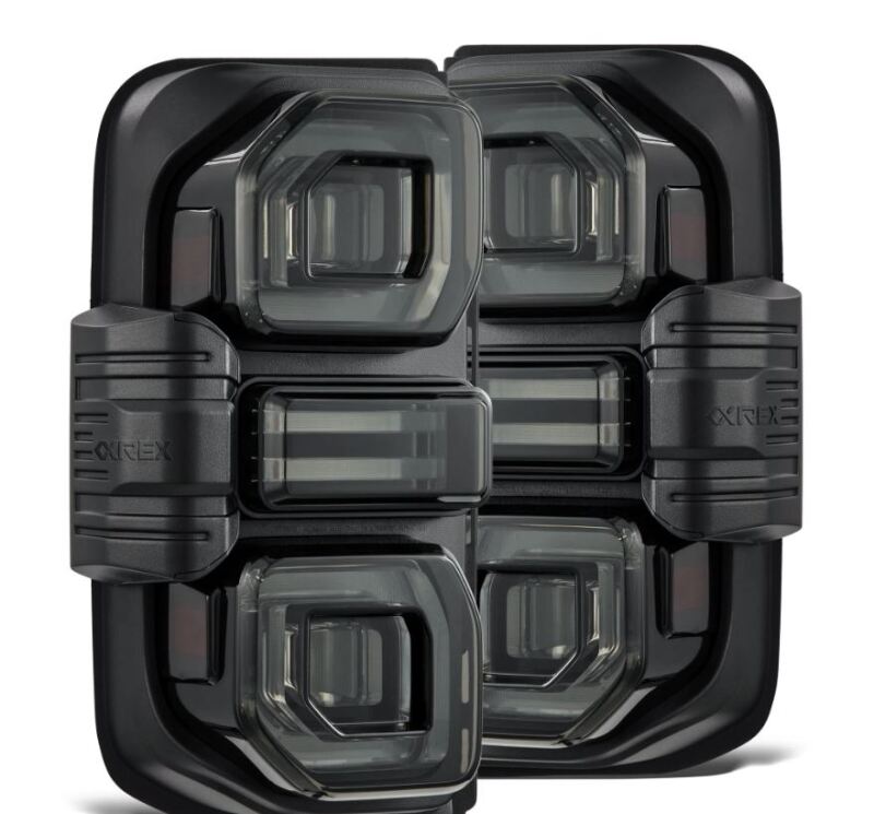 2021-2024 Bronco Nova-Series LED Tail Lights Alpha Black | Dirty Garage