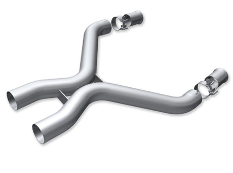 Borla 11-12 Ford Mustang GT/Shelby GT500 5.0L/5.4L 8cyl AT/MT 6speed RWD X Pipe - View 3 | Dirty Garage