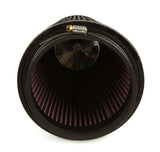 Universal Round Tapered Universal Air Filter 6 inch Flange 7 1/2 inch Base 5 inch Top 7 1/2 inch Height - View 4 | Dirty Garage