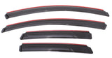 2012-2017 Verano Ventvisor Front Rear Window Deflectors Smoke 4-Piece - View 13 | Dirty Garage