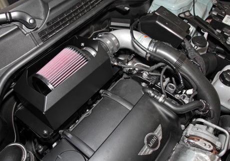 2011-2013 Cooper S 1.6L Black Typhoon Performance Intake - View 9 | Dirty Garage