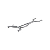 2016-2022 Infiniti Q50 3.0L 3" Cat Back 4.5" OD Tips - View 2 | Dirty Garage