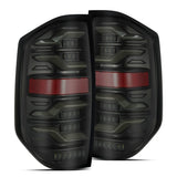 2014-2021 Tundra Luxx-Series LED Tail Lights Alpha Black with Activation Light Sequential Signal | Dirty Garage
