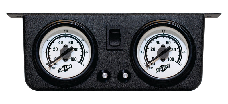 Air Lift Dual Gauge Panel Assembly for 25812 | Dirty Garage