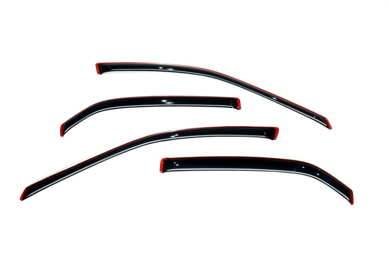 1998-2002 Accord Front and Rear Window Deflectors Smoke 4-Piece - View 13 | Dirty Garage
