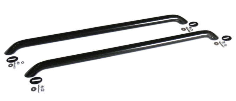 Go Rhino Bed Rails - 47 1/2in Long - w/o Base Plates - Black | Dirty Garage