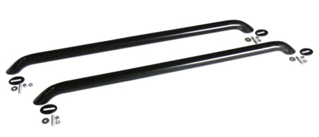 Go Rhino Bed Rails - 47 1/2in Long - w/o Base Plates - Black | Dirty Garage