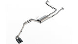 Borla 22-24 Nissan Frontier S-Type Cat Back System - Black Chrome | Dirty Garage
