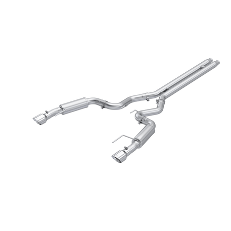 2024 Mustang GT 5.0L 3" Dual Split Rear Aluminized Steel - View 3 | Dirty Garage