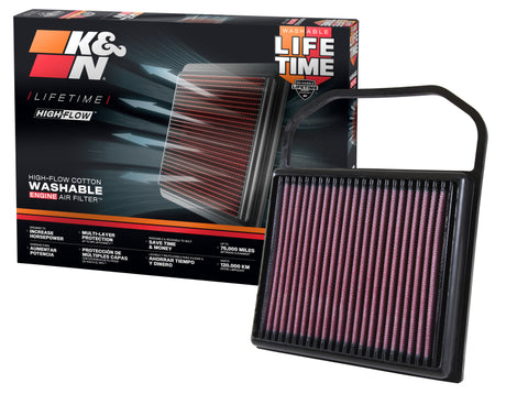 Replacement Air Filter for 2015-2016 Benz C400 3.0L/E320/GL450/ML400 (2 Required) - View 15 | Dirty Garage