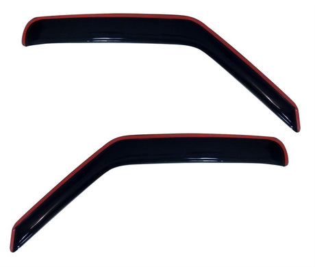 2007-2014 E-150 Ventvisor In-Channel Window Deflectors 2-Piece Smoke - View 8 | Dirty Garage