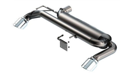 Borla 21-22 Ford Bronco 2.3L 4WD S-Type Axle Back Exhaust w/ Bright Chrome Tips | Dirty Garage