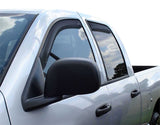 2006-2008 Ram 1500 Mega Cab Ventvisor Front and Rear Window Deflectors Smoke 4-Piece - View 6 | Dirty Garage