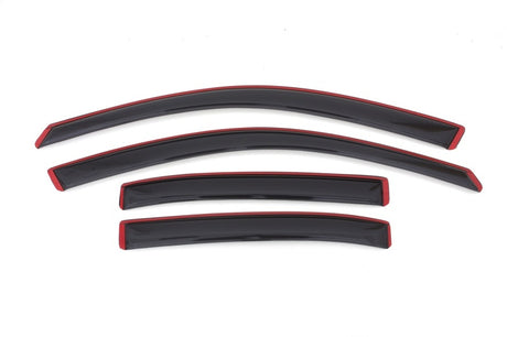 2013-2015 Malibu Ventvisor Front and Rear Window Deflectors Smoke 4-Piece - View 13 | Dirty Garage