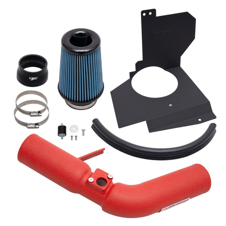 2018-2021 WRX STI 2.5L Wrinkle Red SP Series Aluminum Cold Air Intake - View 4 | Dirty Garage
