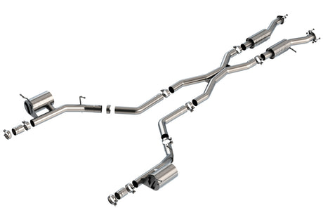 Borla 2021+ Dodge Durango SRT Hellcat 6.2L V8 AWD ATAK Cat-Back Exhaust System - Factory Tips | Dirty Garage