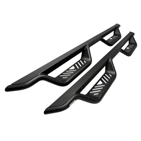 Westin 15-22 Chevrolet Colorado / GMC Canyon Crew Cab Outlaw Nerf Step Bars - Textured Black - View 2 | Dirty Garage