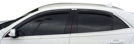 2013-2015 Malibu Ventvisor Outside Mount Window Deflectors Smoke 4-Piece - View 4 | Dirty Garage