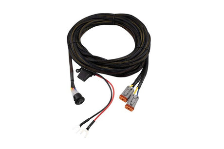 Universal Light Duty Dual Output 3-Way 4-Pin Wiring Harness | Dirty Garage