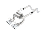 Borla 06-12 Chevrolet Corvette Z06/ZR1 6.2L/7.0L 8cyl Aggressive ATAK Exhaust (rear section only) - View 3 | Dirty Garage