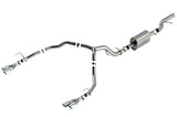 Borla 21-22 Chevrolet Tahoe 6.2L V8 2/4WD 4DR Brushed T-304 Stainless Steel S-Type Cat-Back Exhaust | Dirty Garage