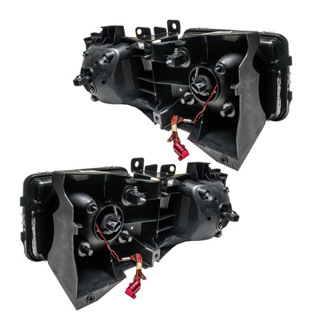 2006-2010 H3 Pre-Assembled Headlights Combo White - View 5 | Dirty Garage