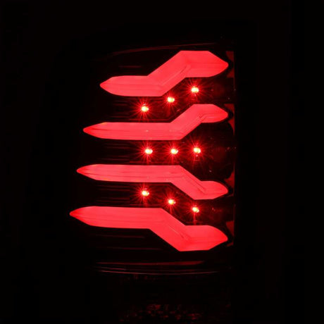2009-2018 Ram 1500 Pro-Series LED Tail Lights Jet Black - View 5 | Dirty Garage