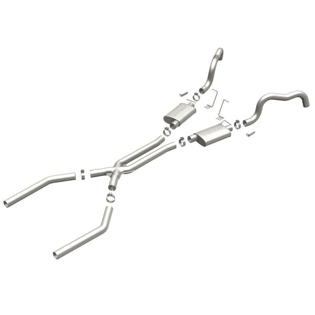 1967-1972 GM F-Body System Cat-Back 3" Std | Dirty Garage